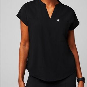 Fabletics Scrubs Set, XS reg in BLACK